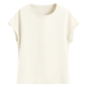 輕柔連袖寬版上衣-女