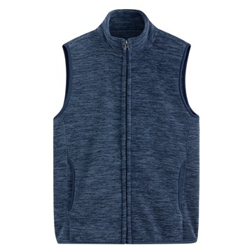 Fleece立領背心-男