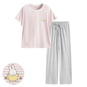 Miffy and Friends莫代爾長褲家居套裝-女