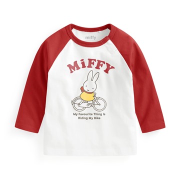 Miffy and Friends拉克蘭長袖印花T恤-01-Baby