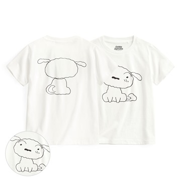 蠟筆小新印花T恤-01-童