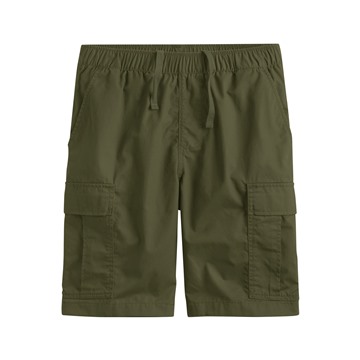 鬆緊工裝短褲-男