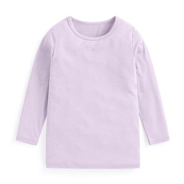 heatup圓領九分袖上衣-童