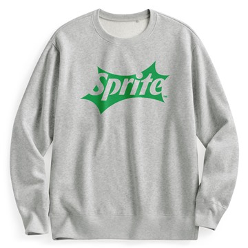 可口可樂刷毛印花圓領衫-02-男