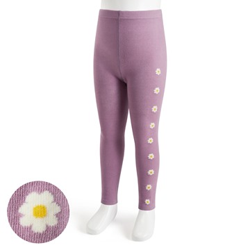 提花針織內搭褲襪-童