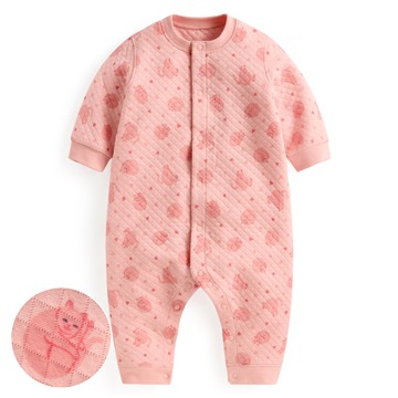 鋪棉印花連身衣-Baby