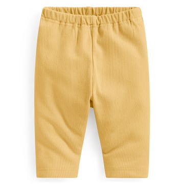 寬版羅紋七分內搭褲-Baby