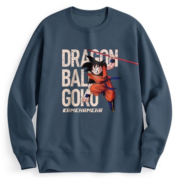 七龍珠刷毛印花圓領衫-02-男