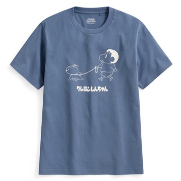 蠟筆小新厚版印花T恤-07-男