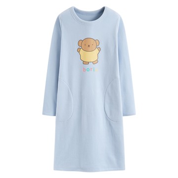 Miffy and Friend Fleece家居洋裝-女