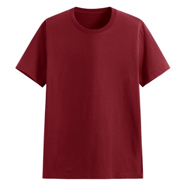 純棉圓領T恤-男