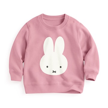 Miffy毛圈印花圓領衫-01-Baby