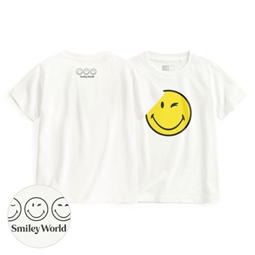SmileyWorld®印花T恤-01-童