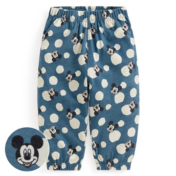 迪士尼系列竹節棉束口褲-Baby
