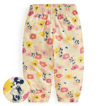 迪士尼系列竹節棉束口褲-Baby