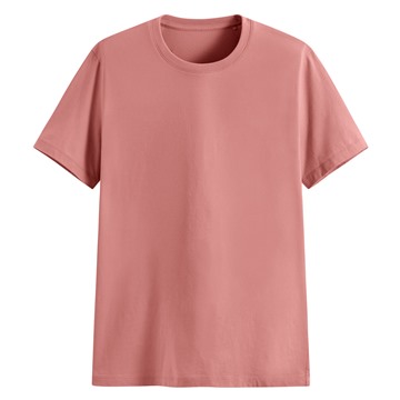 純棉圓領T恤-男