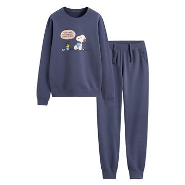 史努比系列毛圈家居套裝-女