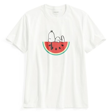 史努比系列印花T恤-03-男