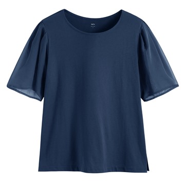 莫代爾雪紡袖上衣-女