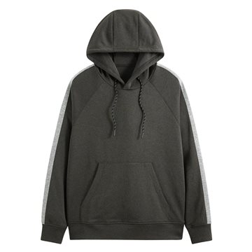 吸排配色連帽上衣-男