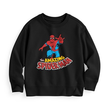 漫威系列毛圈印花圓領衫-04-童