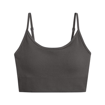 無縫Bra短版細肩帶背心-女