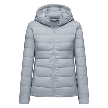 極輕羽絨連帽外套-女