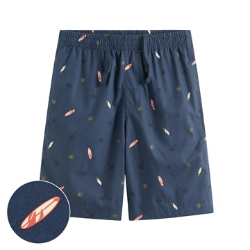 椰樹印花輕便短褲-男