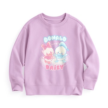 迪士尼系列毛圈印花圓領衫-06-童