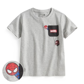 漫威系列口袋印花T恤-02-童