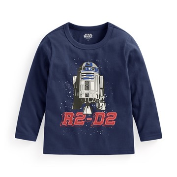 STAR WARS系列長袖印花T恤-04-童
