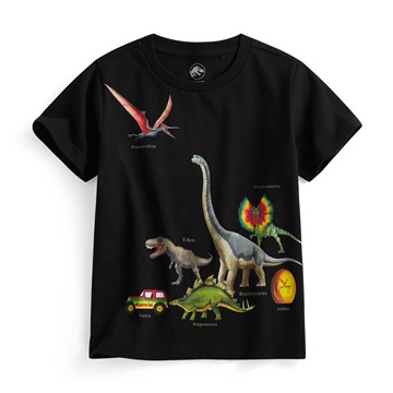 Jurassic World印花T恤-03-童