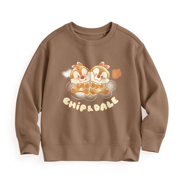 迪士尼系列毛圈印花圓領衫-06-童