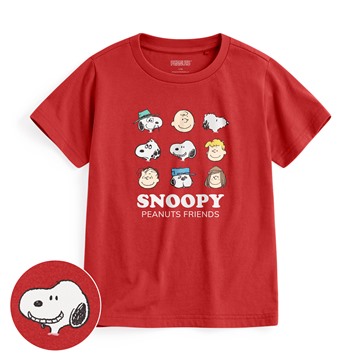史努比系列印花T恤-08-童