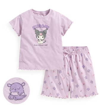 三麗鷗純棉木耳邊家居套裝-01-童