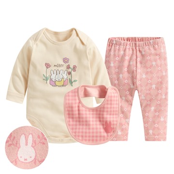 Miffy印花套裝組(3入)-Baby