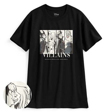 迪士尼系列寬長版印花T恤-36-女