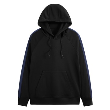 吸排配色連帽上衣-男