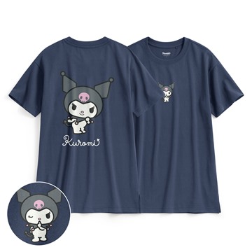 三麗鷗寬長版印花T恤-05-女