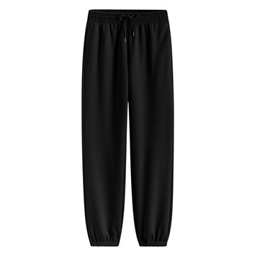 毛圈寬鬆束口長褲-女