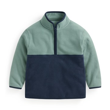 Fleece半開襟上衣-童