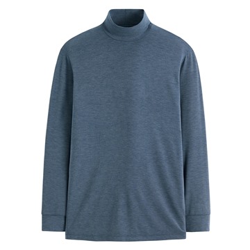 heatup立領九分袖上衣-男