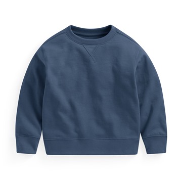 棉質毛圈圓領衫-童