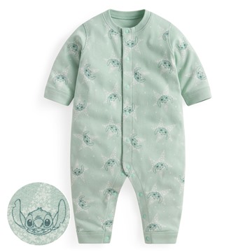 迪士尼系列純棉羅紋連身衣-Baby