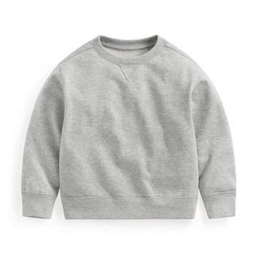 棉質毛圈圓領衫-童