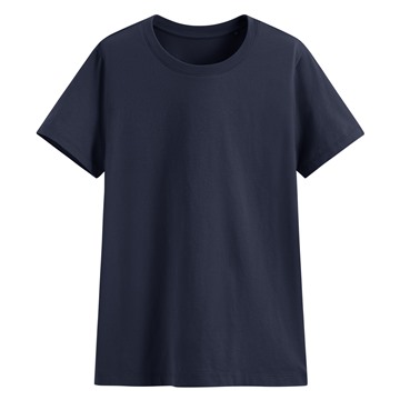 純棉圓領T恤-女