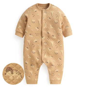 鋪棉印花連身衣-Baby