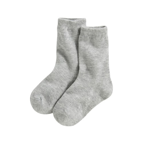 素色中筒襪-童