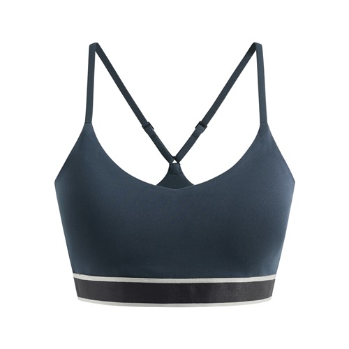 運動輕度支撐細肩帶可拆式Bra背心-女