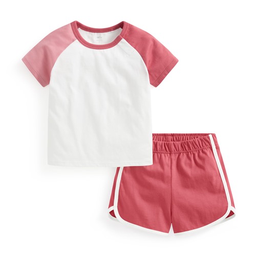 純棉拼色套裝-Baby